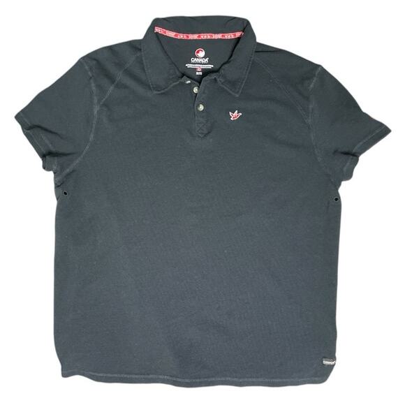Canada Weather Gear Black Polo Shirt size XXL - Picture 1 of 8